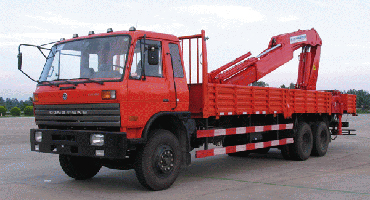 吊装设备展示车辆